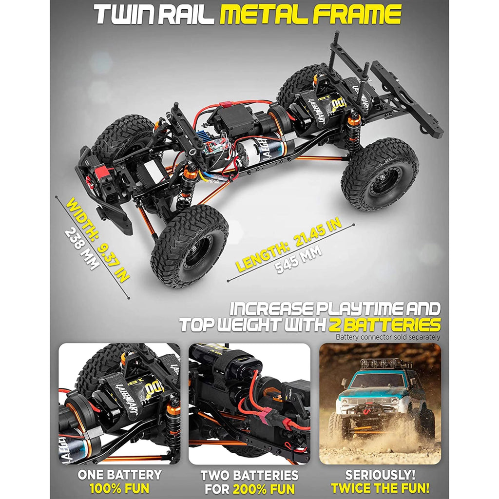 Blue-Green 1:10 Scale RTR RC Rock Crawler E9690