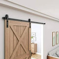 Sliding Single Barn Door Hardware Kit Track Length: 168 in. O984021