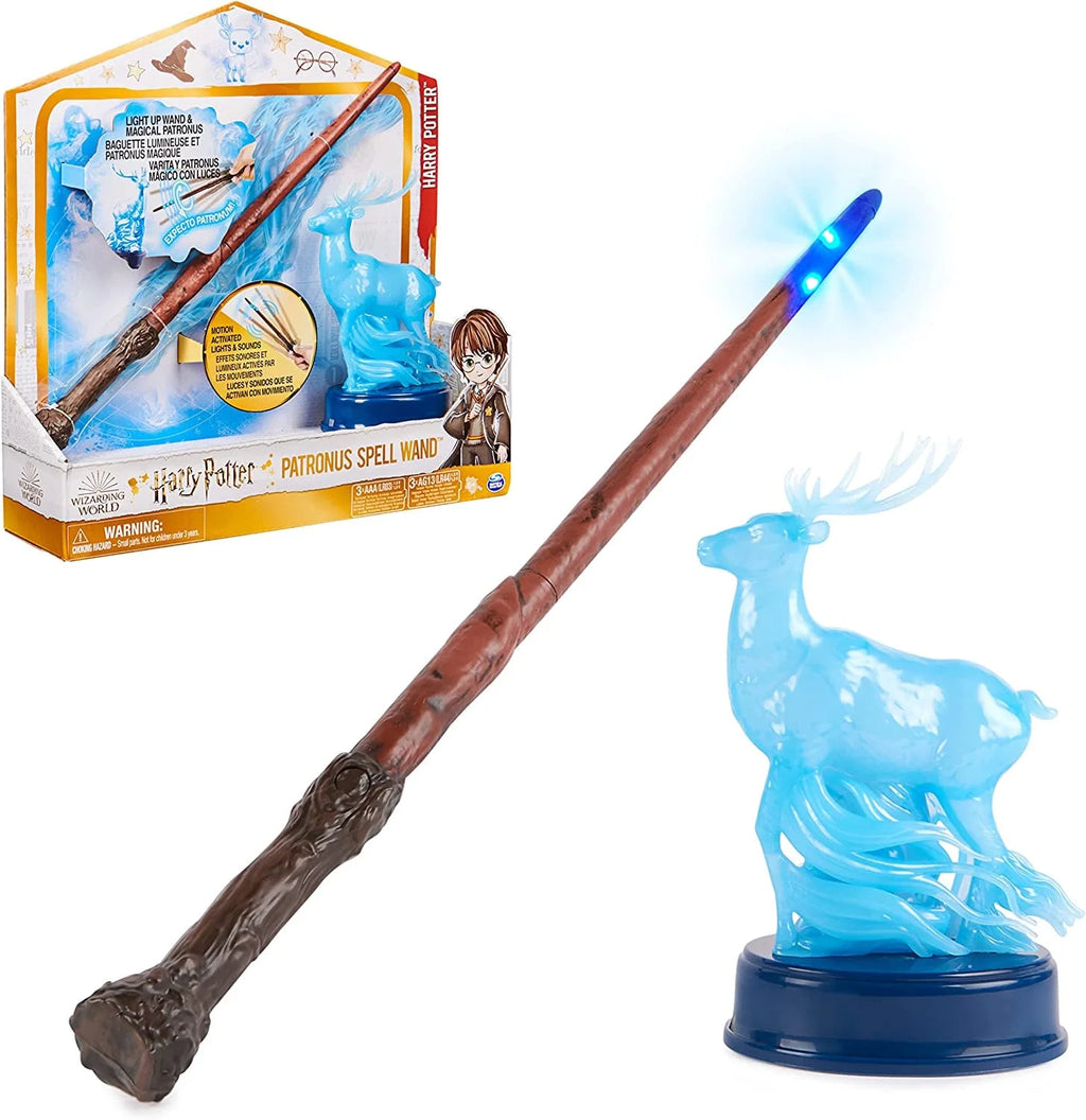 13" Light-Up Patronus Wand Collectible Toy with Figure G42705