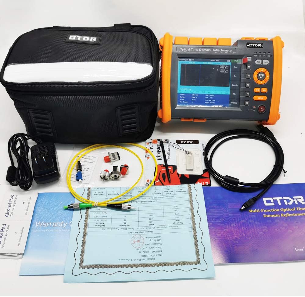 Optical Time Domain Reflectometer 1310/1550nm 32/30dB SM OTDR Tester with VFL OPM OLS Function M47416