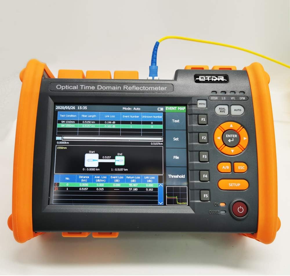 Optical Time Domain Reflectometer 1310/1550nm 32/30dB SM OTDR Tester with VFL OPM OLS Function M47416