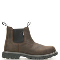 Dark Brown Steel-Toe Work Romeo Y138153