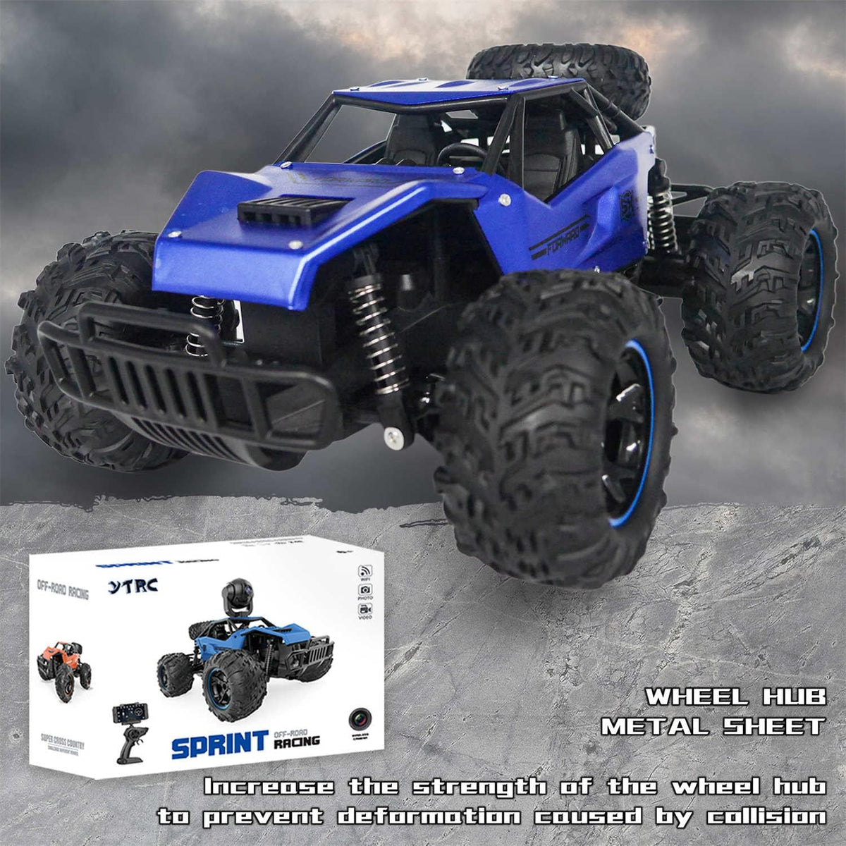 Remote Control Monster Trucks 1:14 Scale S38407