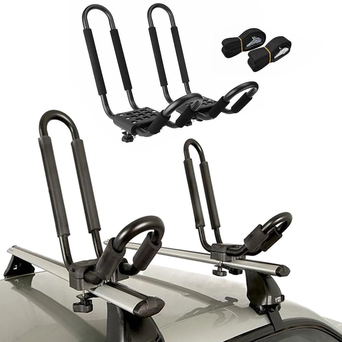 Kayak Roof Rack for Car SUV Truck Crossbars T333