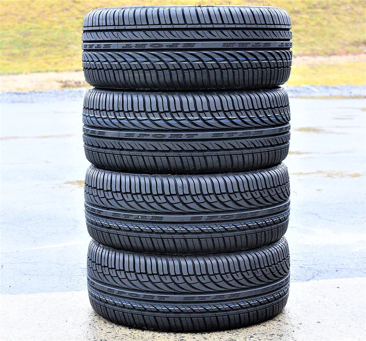 Set of 4 All Season Performance Tires T2497