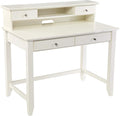 White Secretary Desk L9387