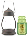 Oil Rubbed Bronze Candle Warmer and 26 oz Candle V989