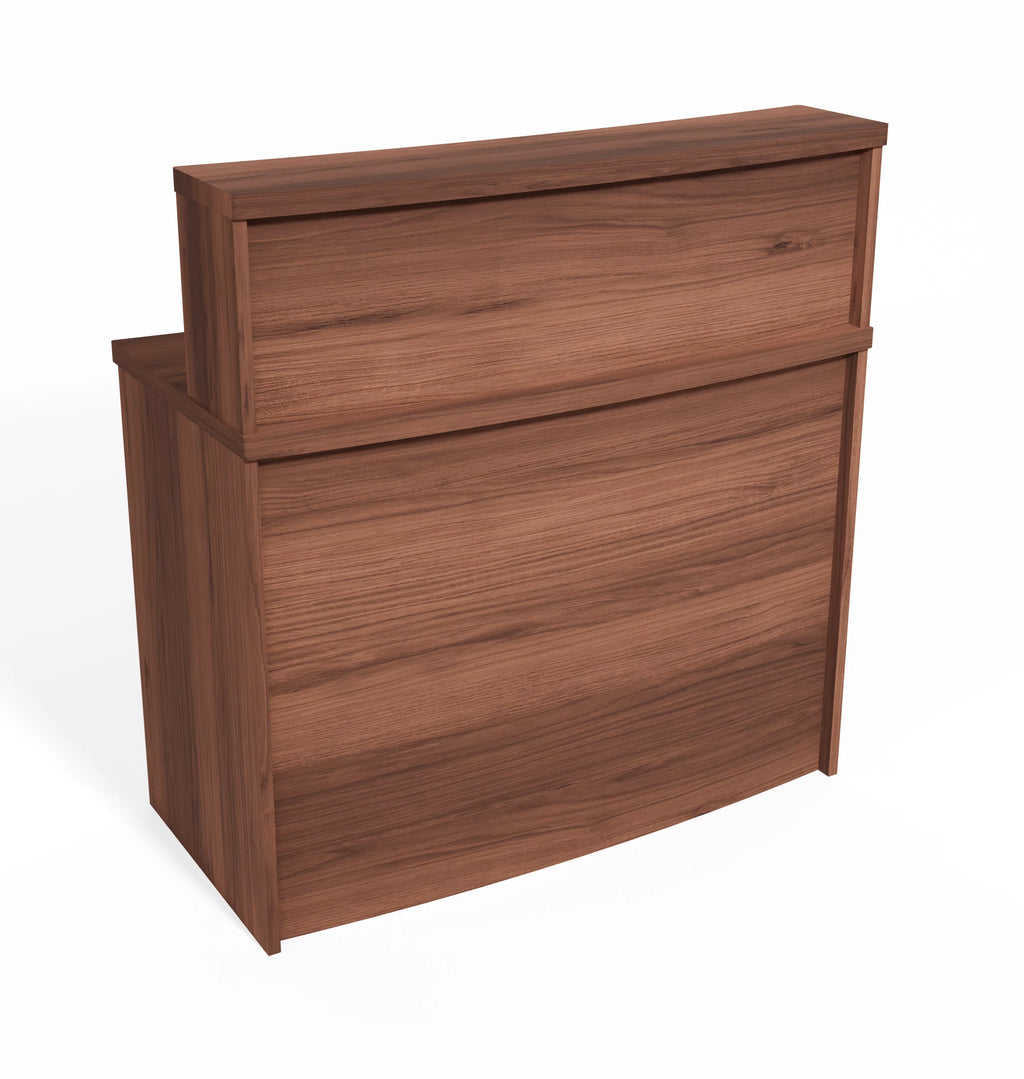 40" Modern Reception Desk with Transaction Counter E13098