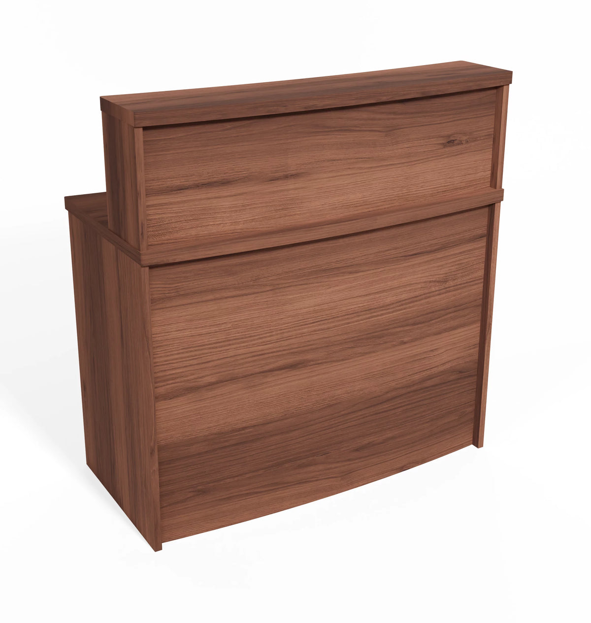 40" Modern Reception Desk with Transaction Counter E13098