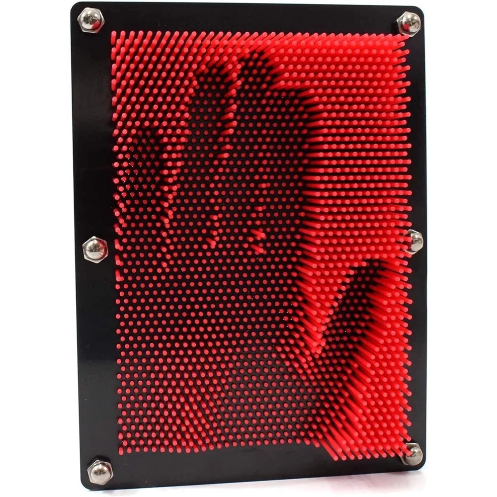 3D Pin Art Toy Board for Kids (Red) I6593