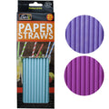 25 Pack Paper Drinking Straws R2238