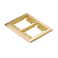2g Brass Carpet Plate E86152