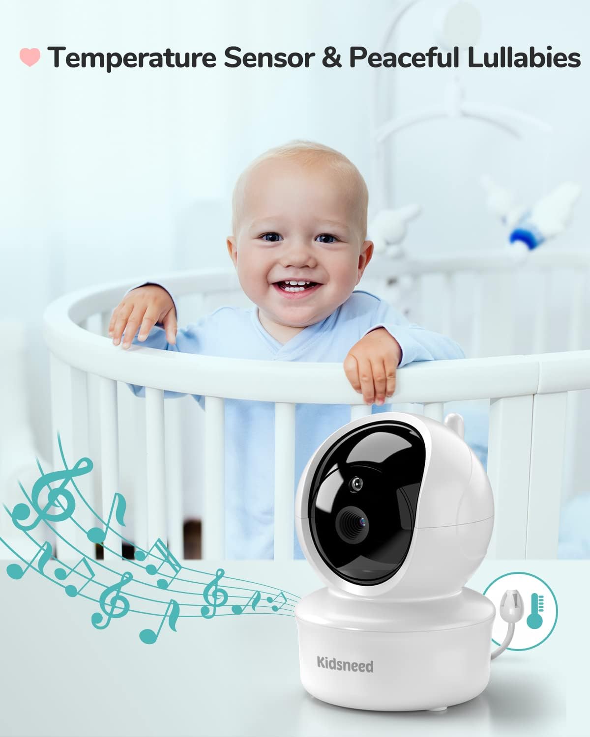 Video Baby Monitor with Camera and Audio M40859
