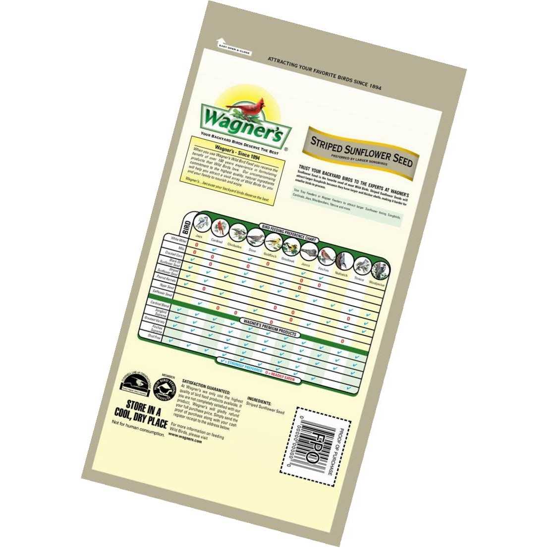 5 Lb Striped Sunflower Seed B170592