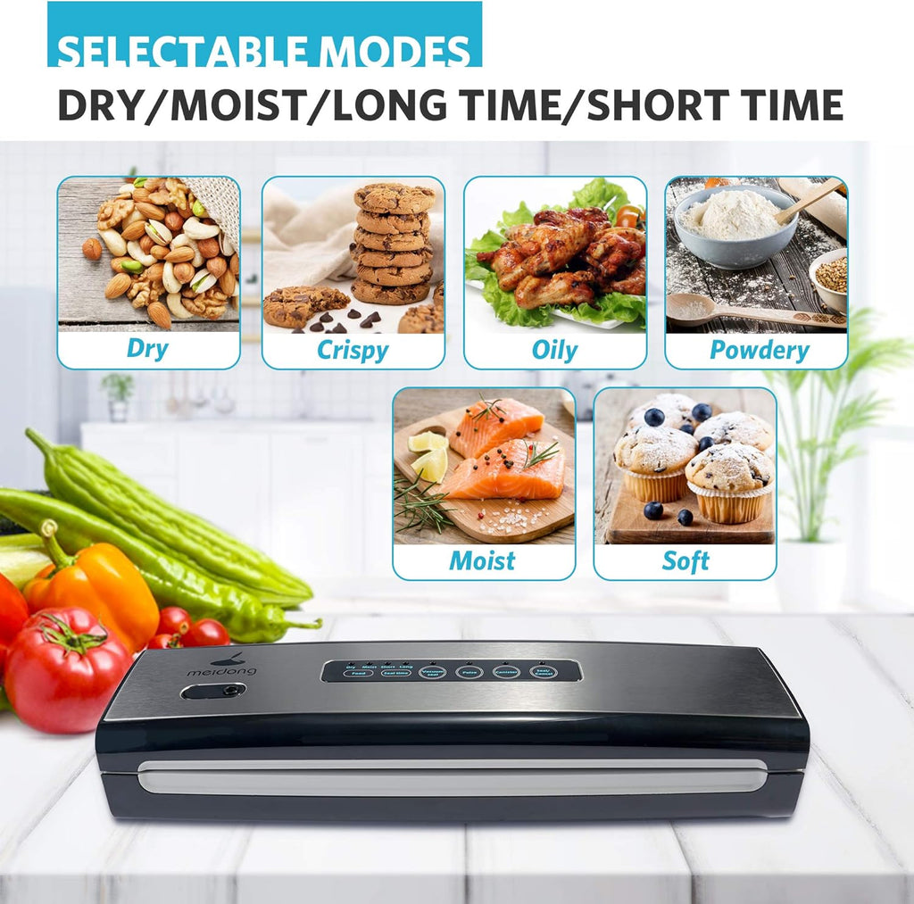 Compact Vacuum Sealer Machine with Starter Kit V25998