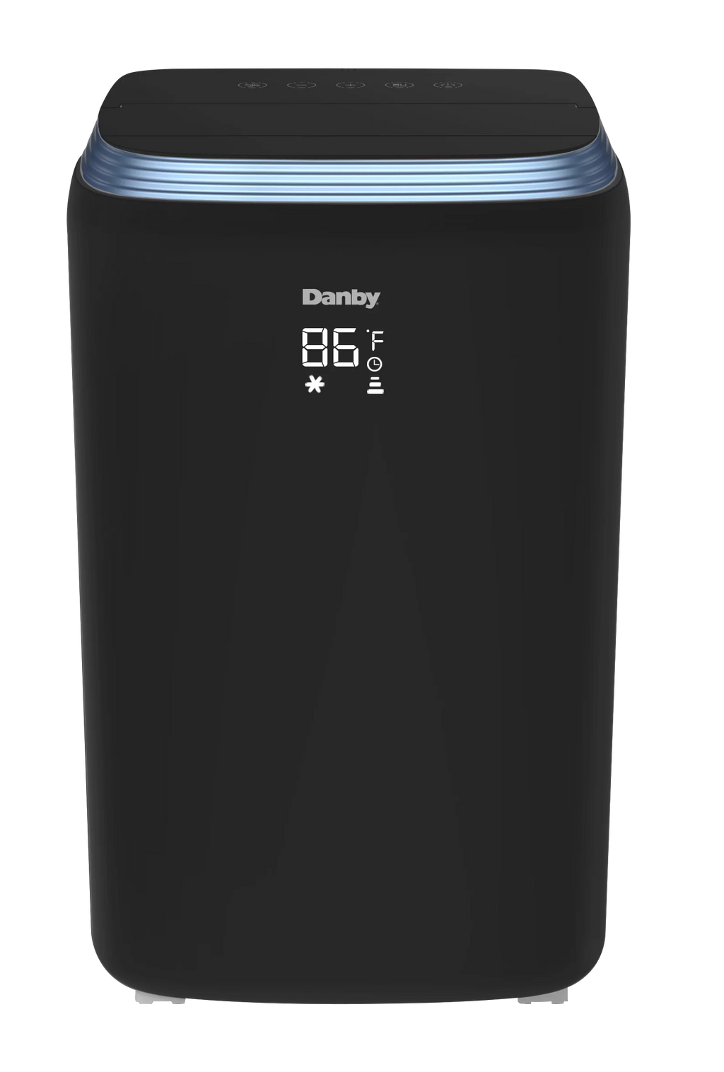 Black 12,500 BTU Portable AC E384