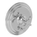 Balanced Pressure Tub & Shower Diverter Plate with Handle Gun Metal O443305