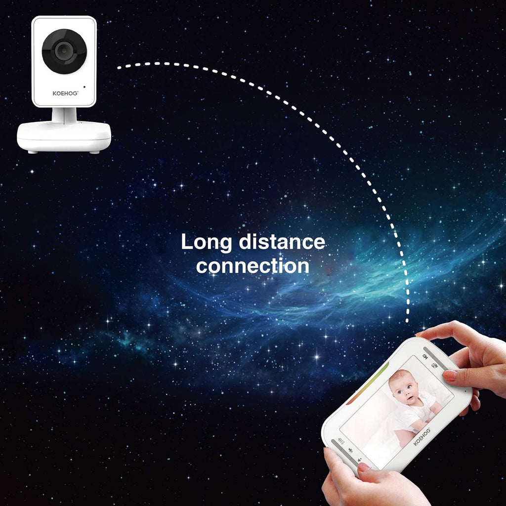 4.3 High Resolution Screen Video Baby Monitor G290