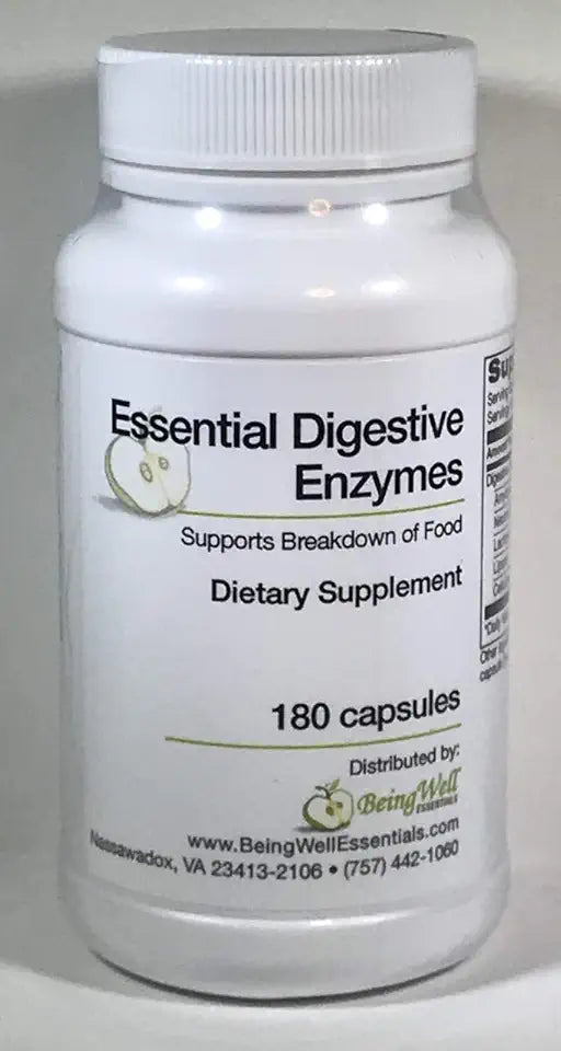 180 Capsules Digestive Enzymes J517