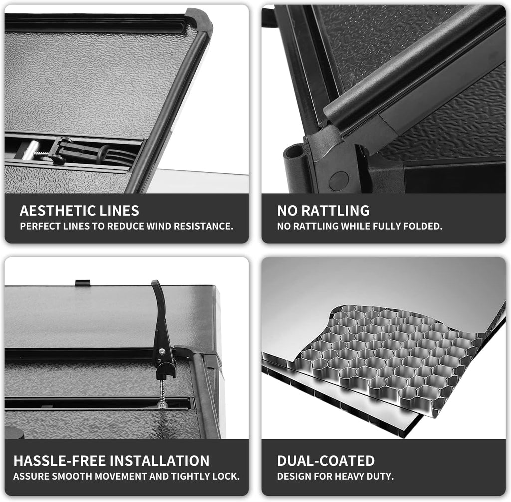 Hard Tri-Fold Truck Bed Tonneau Cover H97028