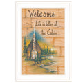 Ready to Hang Framed Print, White Frame N12433