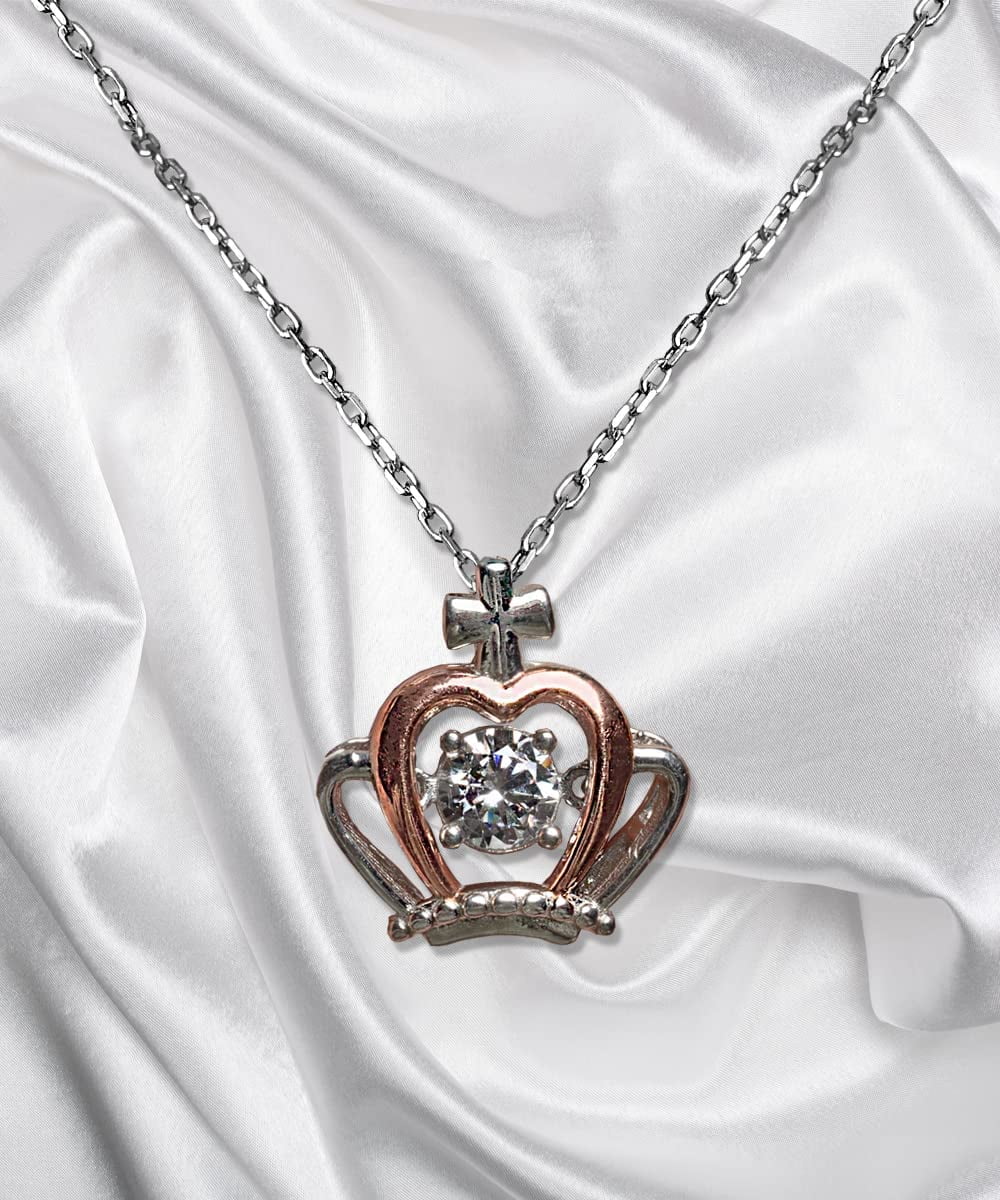 Wife Crown Pendant Necklace Z10081