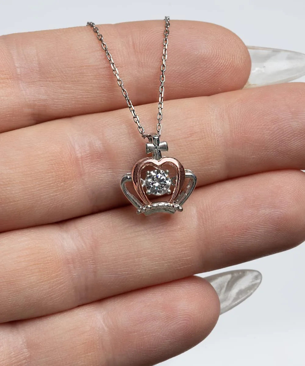 Wife Crown Pendant Necklace Z10081
