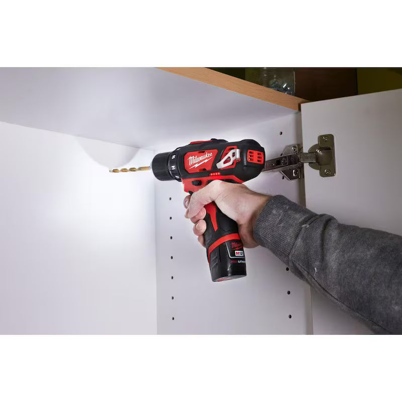 12V Cordless Drill Driver Impact Driver Combo Kit with Rotary Tool R2151
