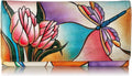 Hand Painted Genuine Leather Multi Pocket Wallet P97691