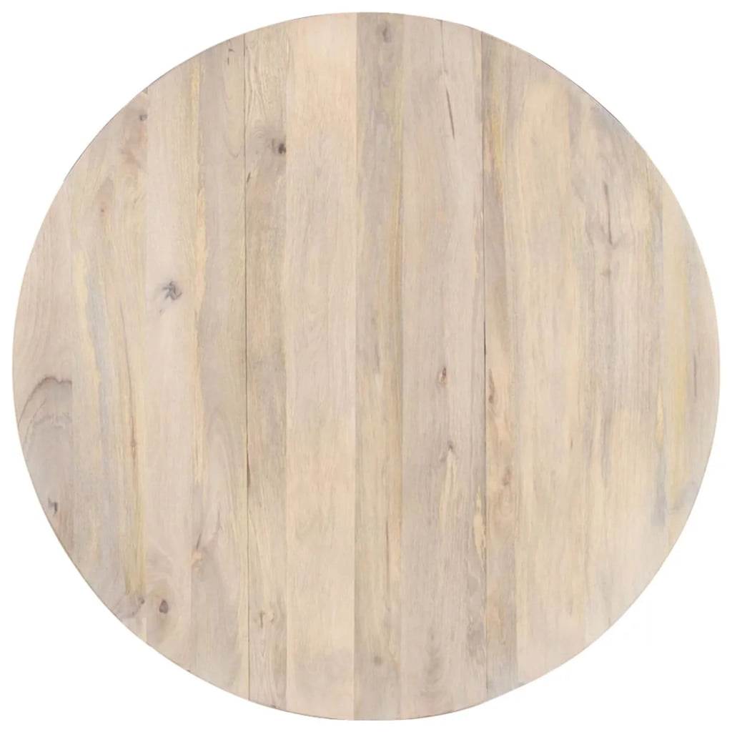 Round Solid Mango Wood Dining Table B88439