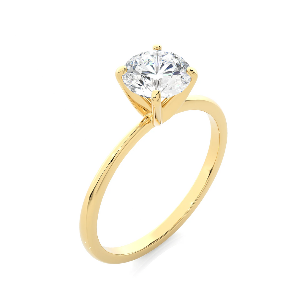 14k Yellow Gold Solitaire Engagement Ring H2087