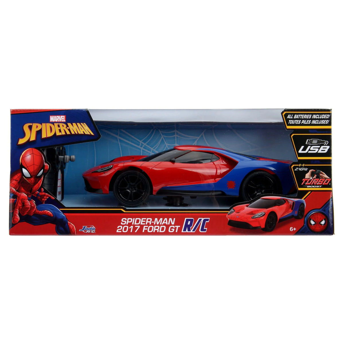 1:16 Spiderman Ford GT R/C X819145