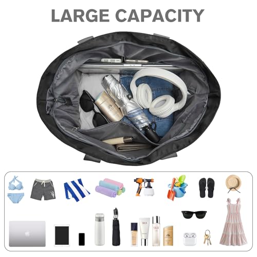 Waterproof Sandproof Large Capacity Foldable Beach Tote Bag P572849