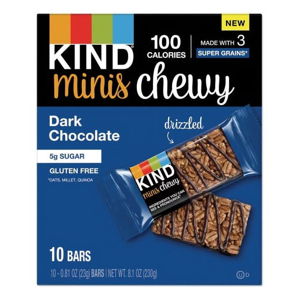 Dark Chocolate 0.81 oz Chewy Snacks N93346