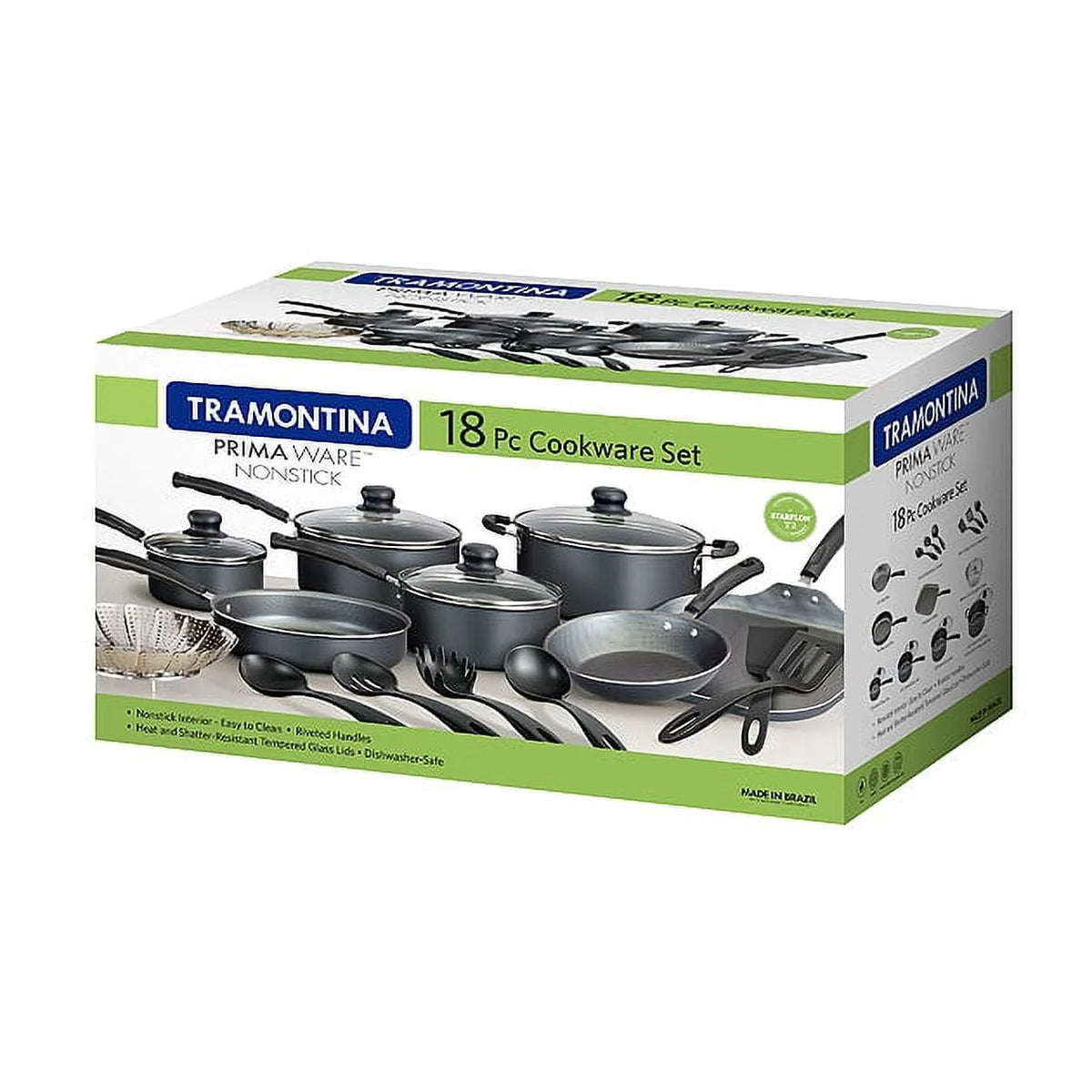 18 Piece Non-stick Cookware Set L767455