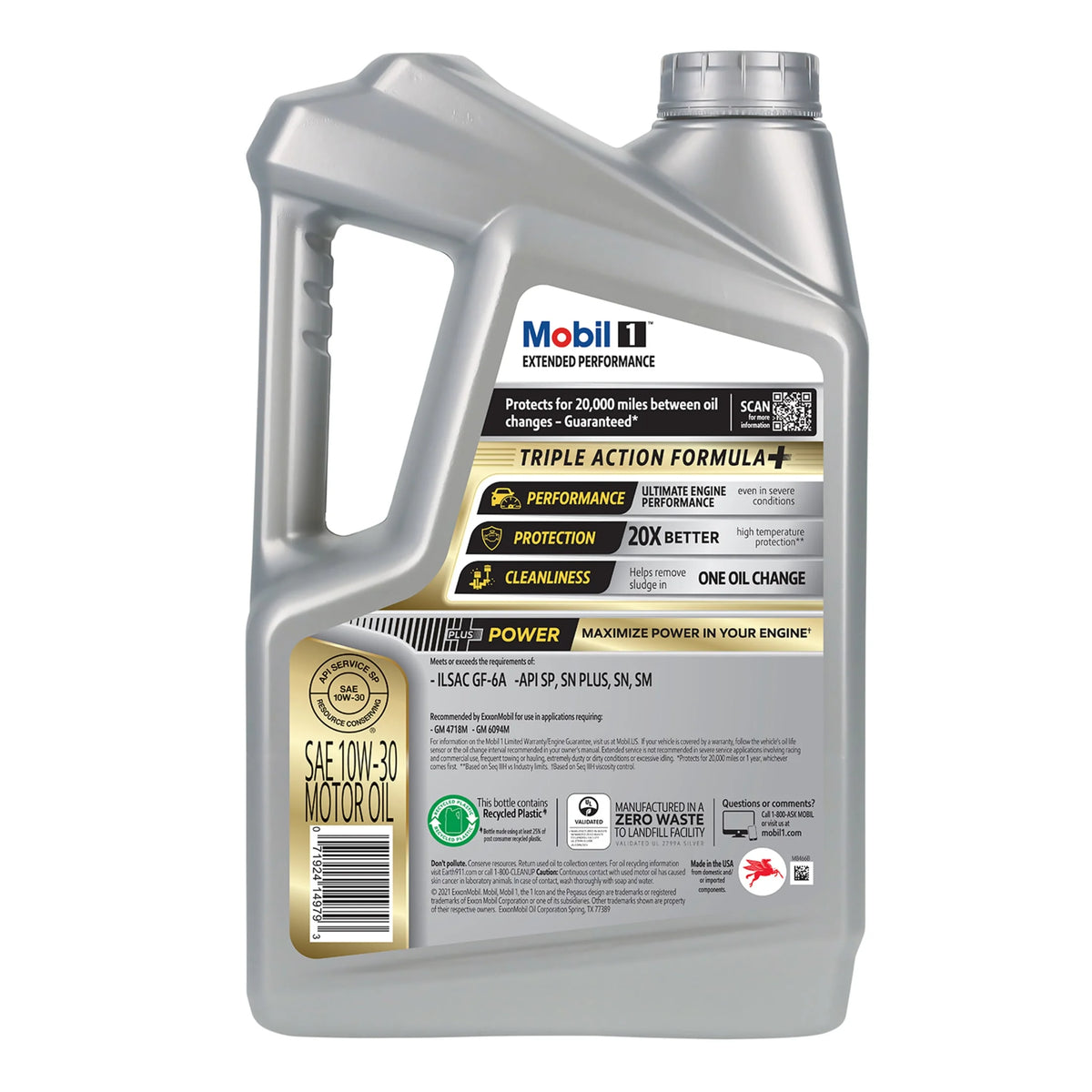Full Synthetic Motor Oil 10W-30, 5 Quart M99973