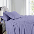 600 Thread Count Damask Stripe California King Bed Sheets S20494