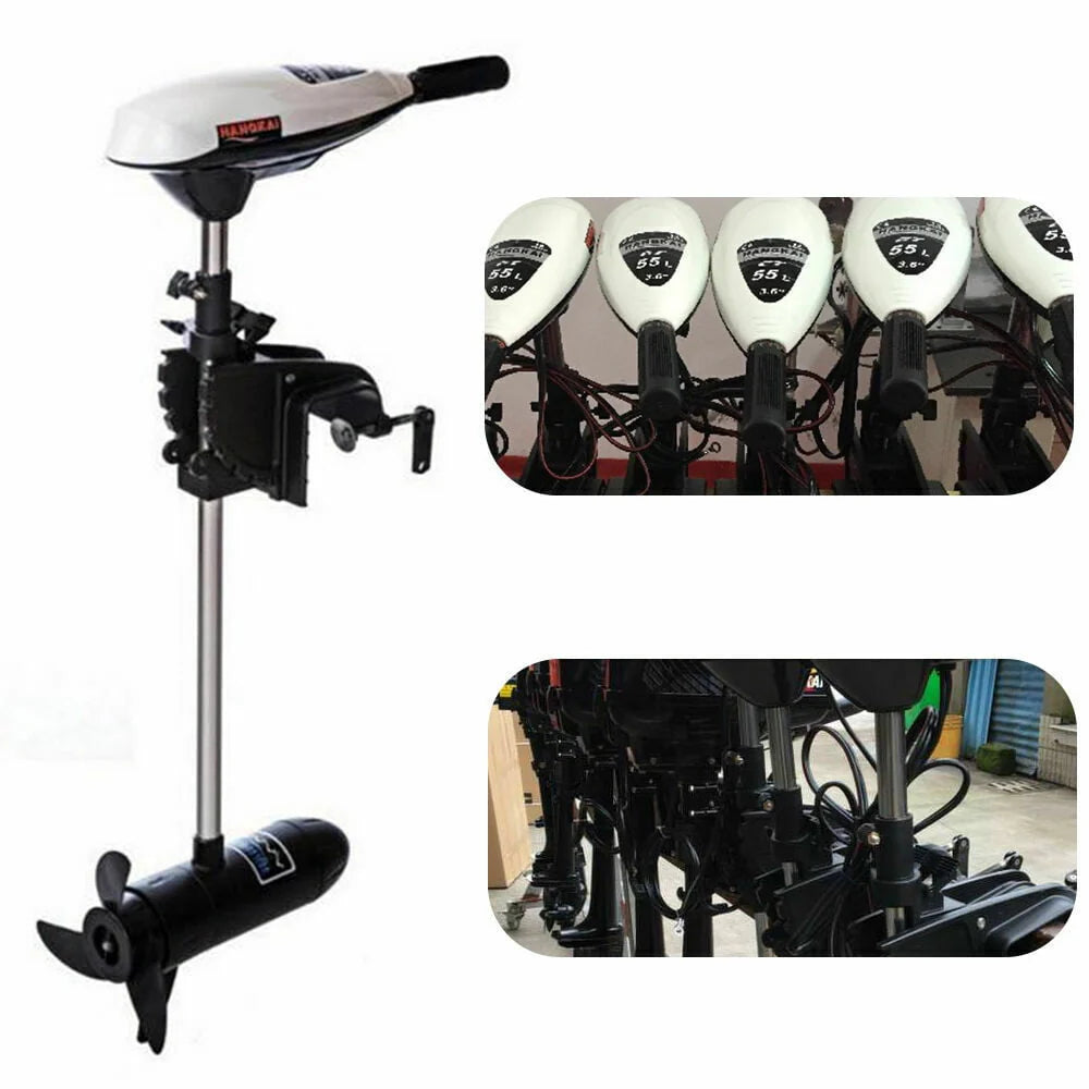 65LBS 12V Electric Trolling Outboard Motor A941262