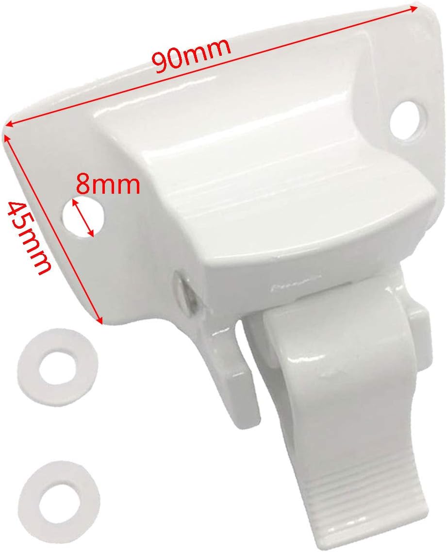 White Wall Mount Bracket for RV Camper Trailer A96846