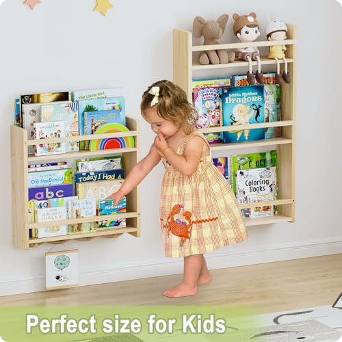 3-Tier Nursery Book Shelves U6277