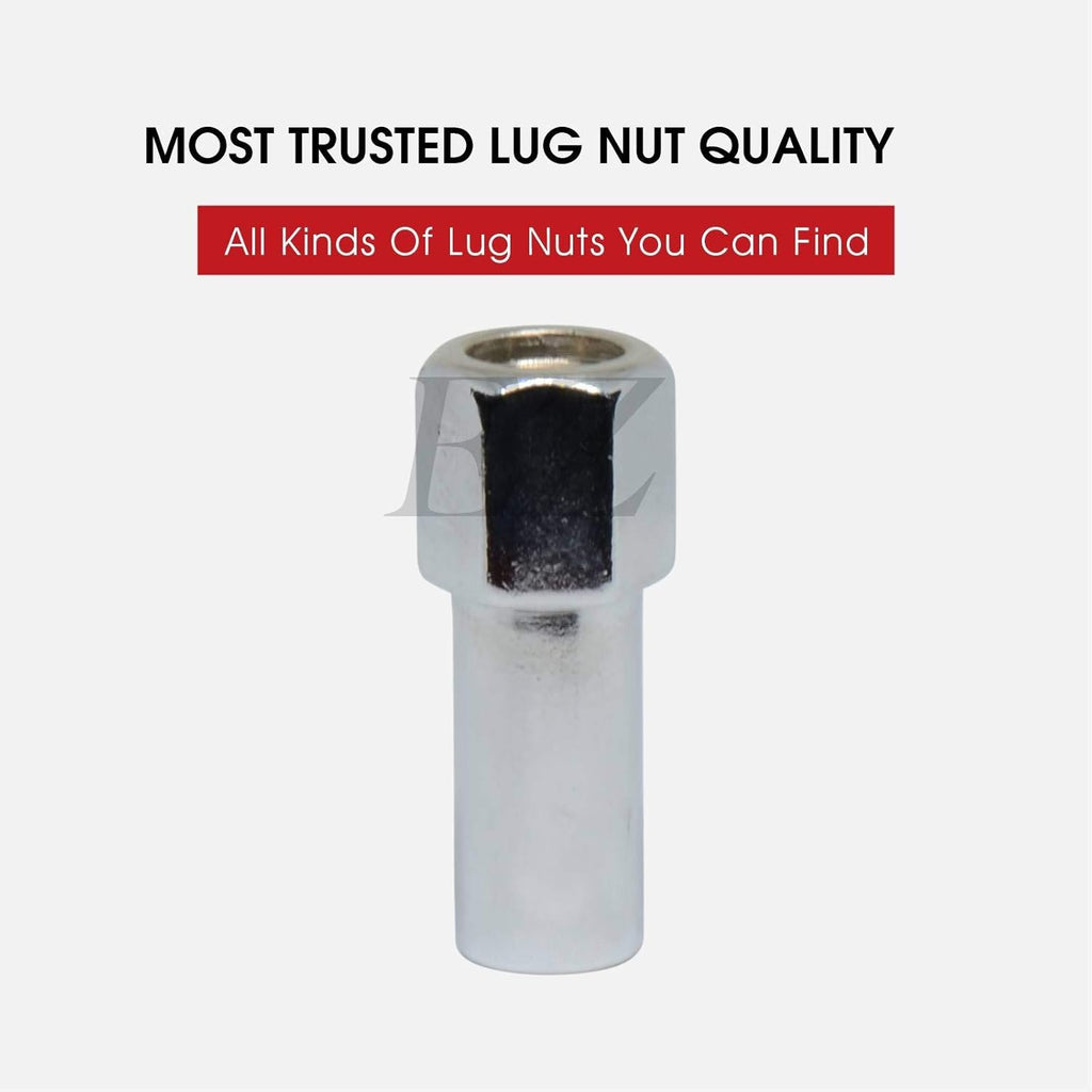 Open End Mag Lug Nut 1/2"-20 with Center Washer Set of 20 Pcs P517590