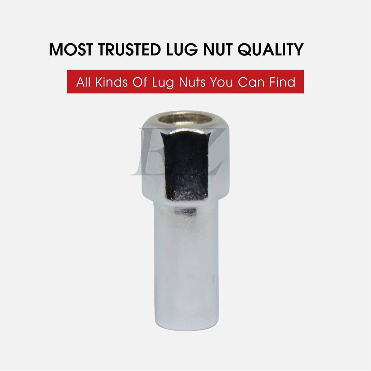 Open End Mag Lug Nut 1/2"-20 with Center Washer Set of 20 Pcs P517590