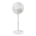 16" 3-Speed Oscillating Pedestal Fan, White X455588