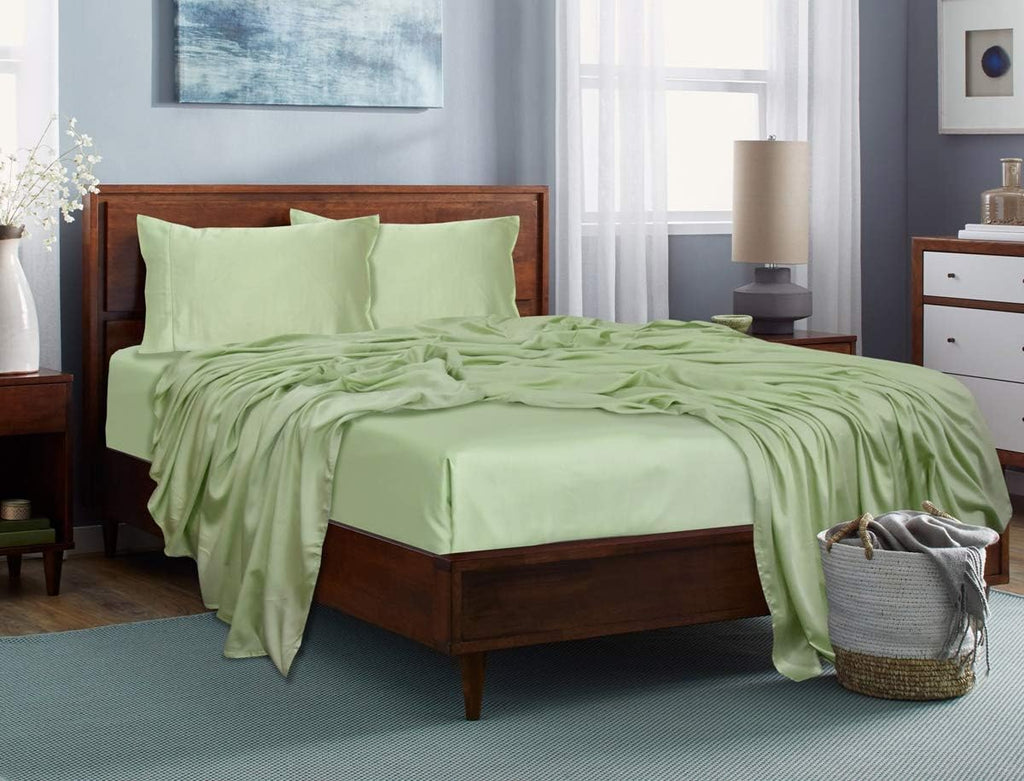 100% Tencel Lyocell Bed Sheets Set 5PC Split King Taupe T37650