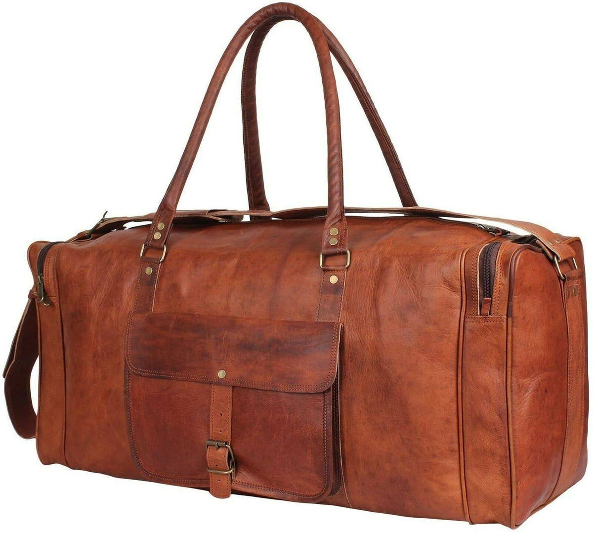 Genuine Leather Duffel Bag L67127