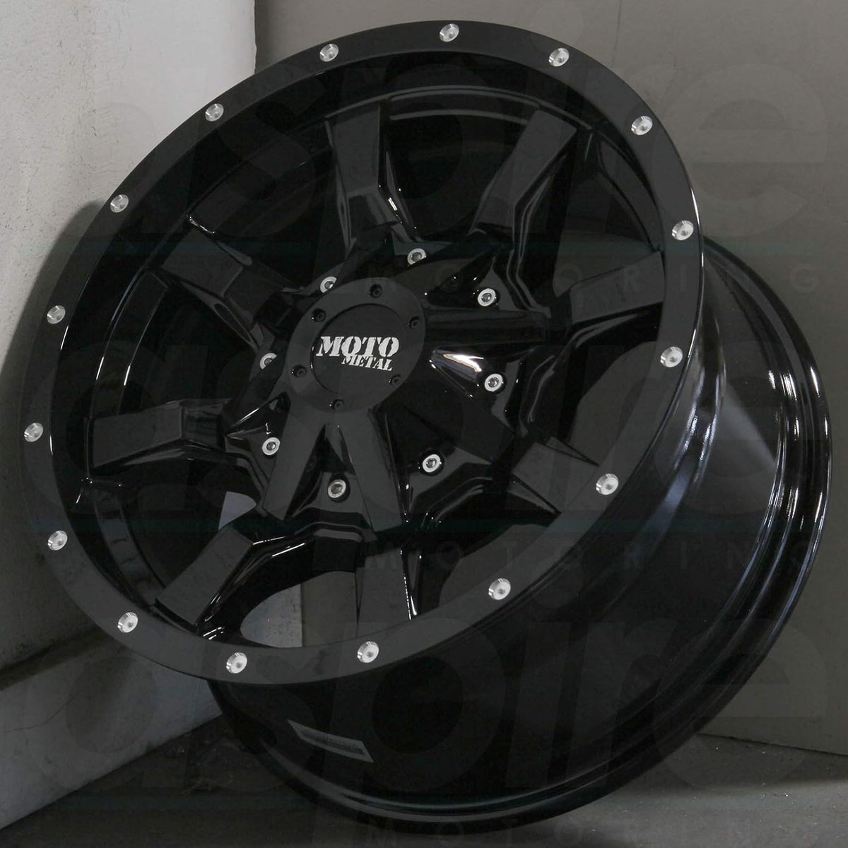 16x8 Gloss Black Wheel Rim G404