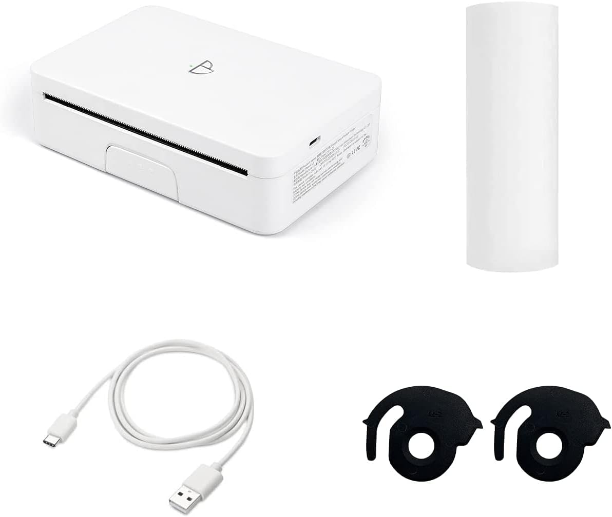 Wireless Thermal Printer for Printing Sticker, Logo, Label, Receipt, Photo, 300dpi Grayscale N3427