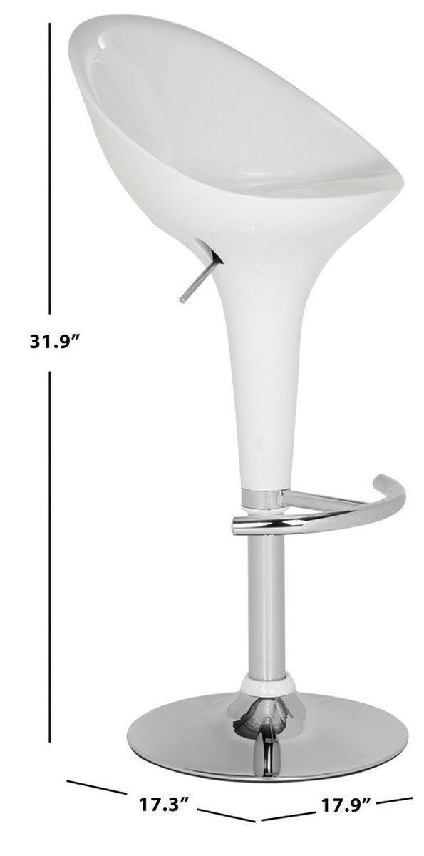 Navy Blue Swivel Bar Stool L13625