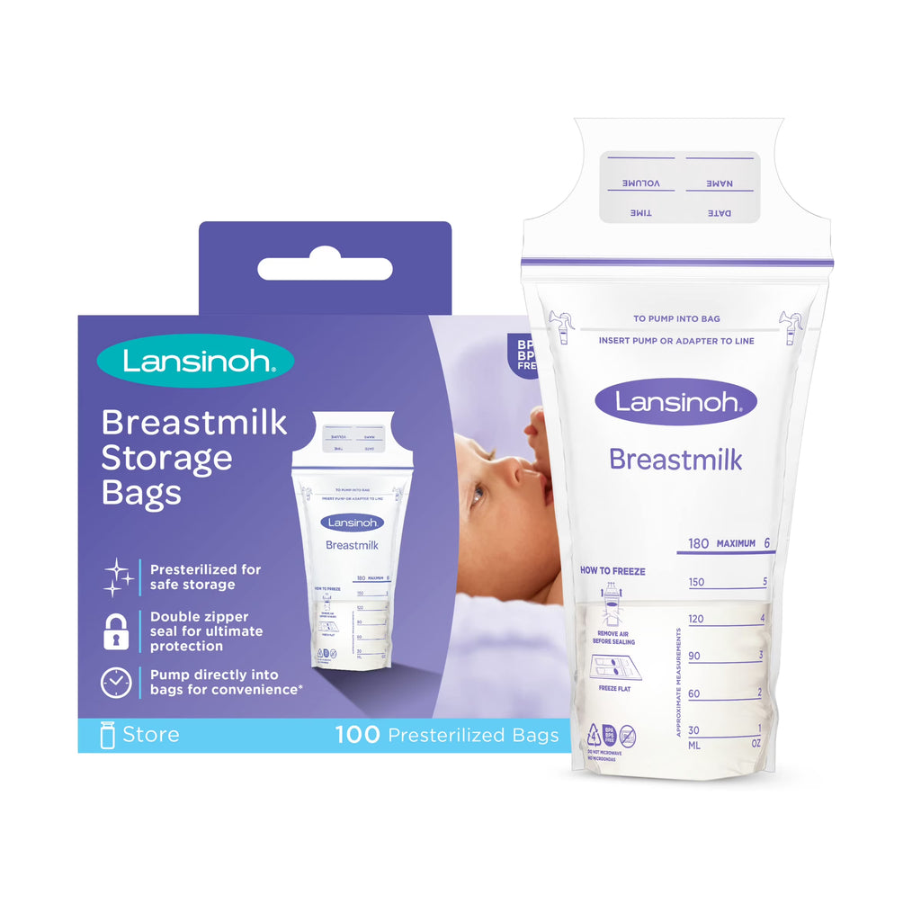100 Ct Breastmilk Storage Bags L13705