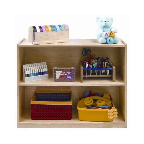 2 Shelf Birch Storage Cabinet H41166